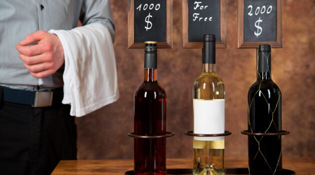 Cheap vs expensive wine
